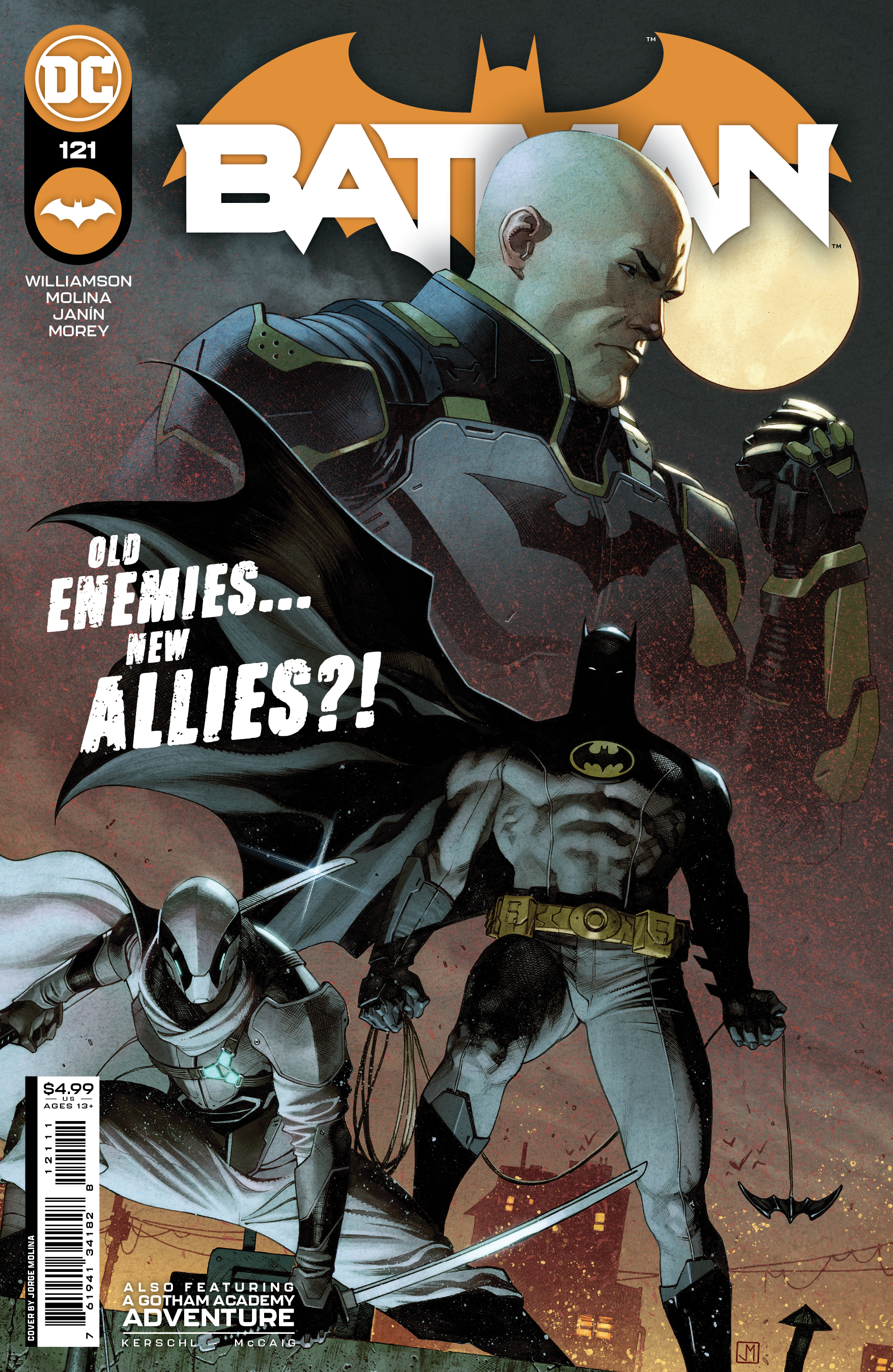 Batman #121 Cover A Jorge Molina (2016)