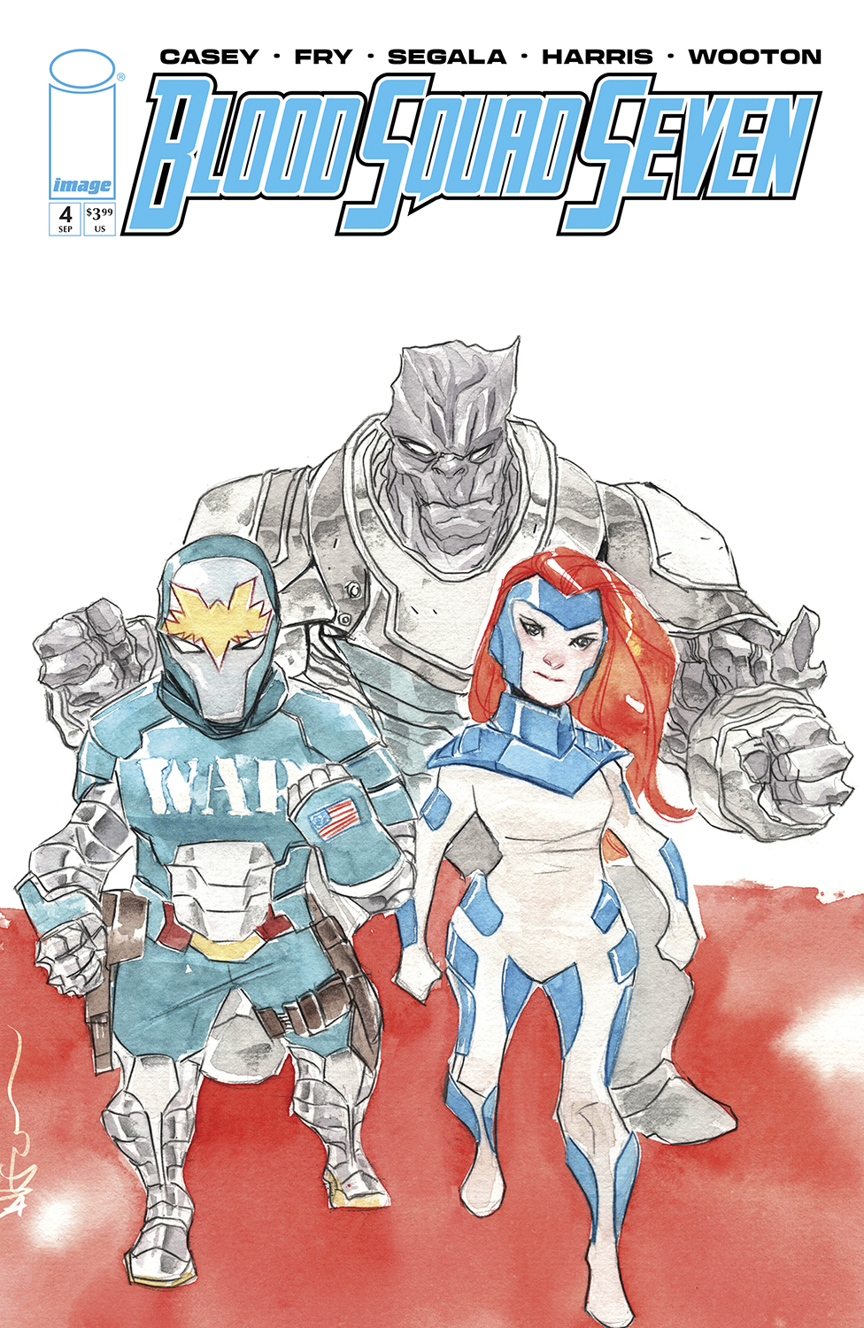 Blood Squad Seven #4 Cover C 1 for 10 Incentive Dustin Nguyen Variant