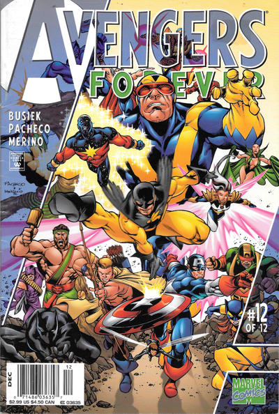 Avengers Forever #12 [Newsstand] - Nm- 9.2