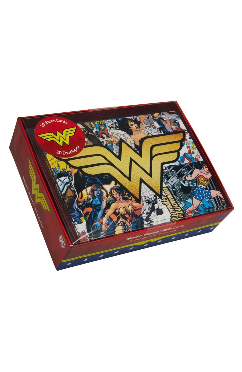 Wonder Woman Blank Boxed Note Cards