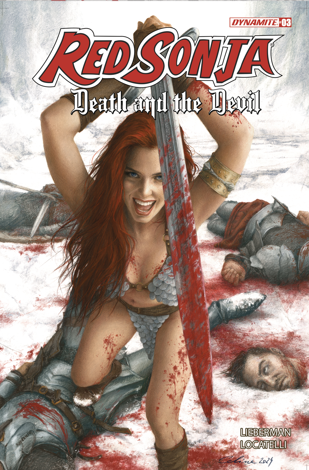 Red Sonja Death and the Devil #3 Cover B Celina