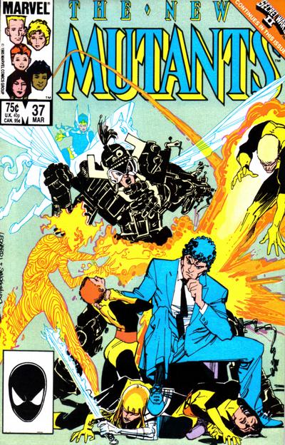 The New Mutants #37 [Direct]-Very Good (3.5 – 5)