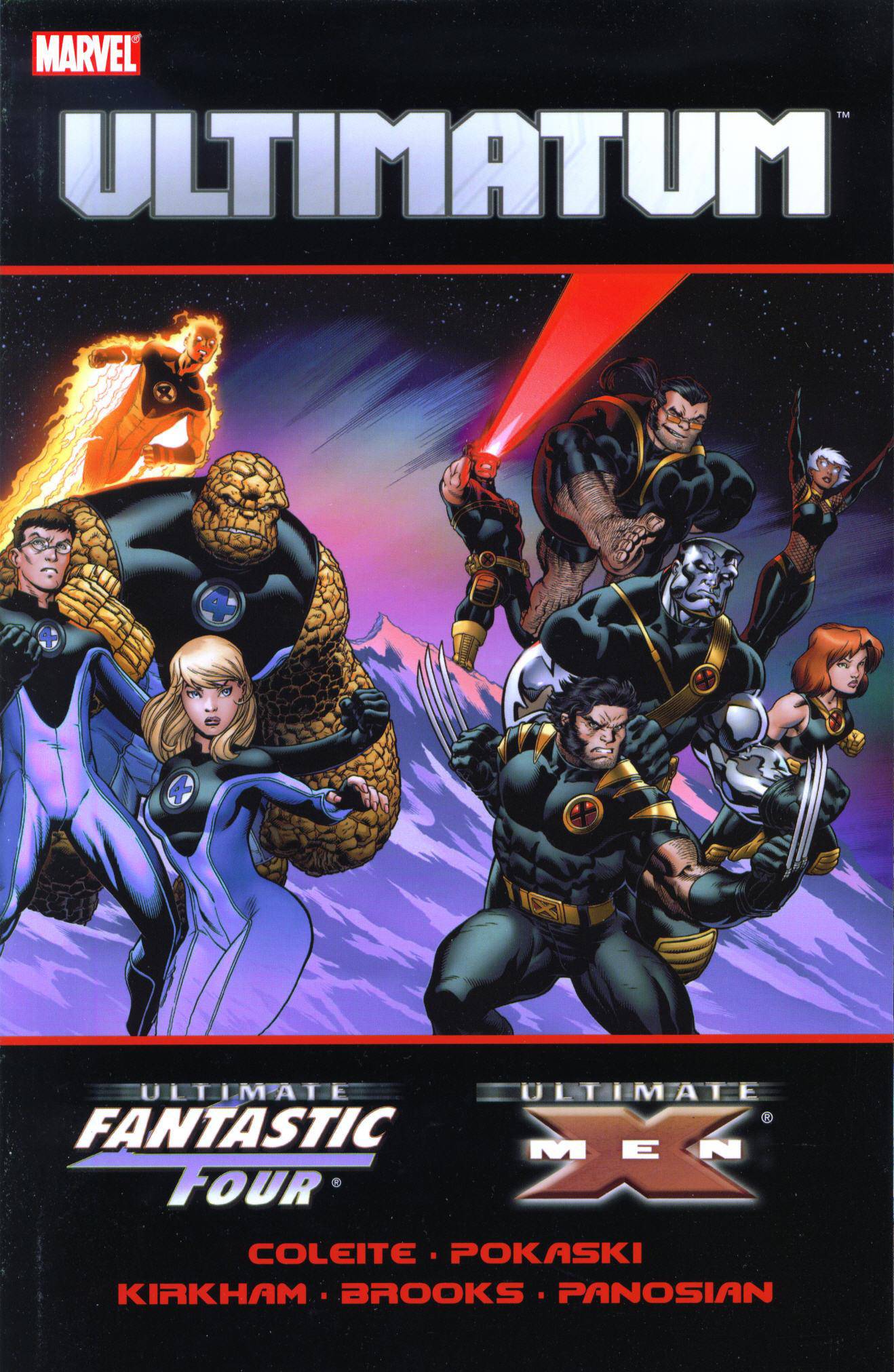 Ultimatum X-Men Fantastic Four Graphic Novel