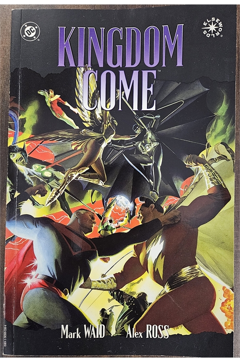 Kingdom Come Graphic Novel (1997) 1st Print Collectible - Good