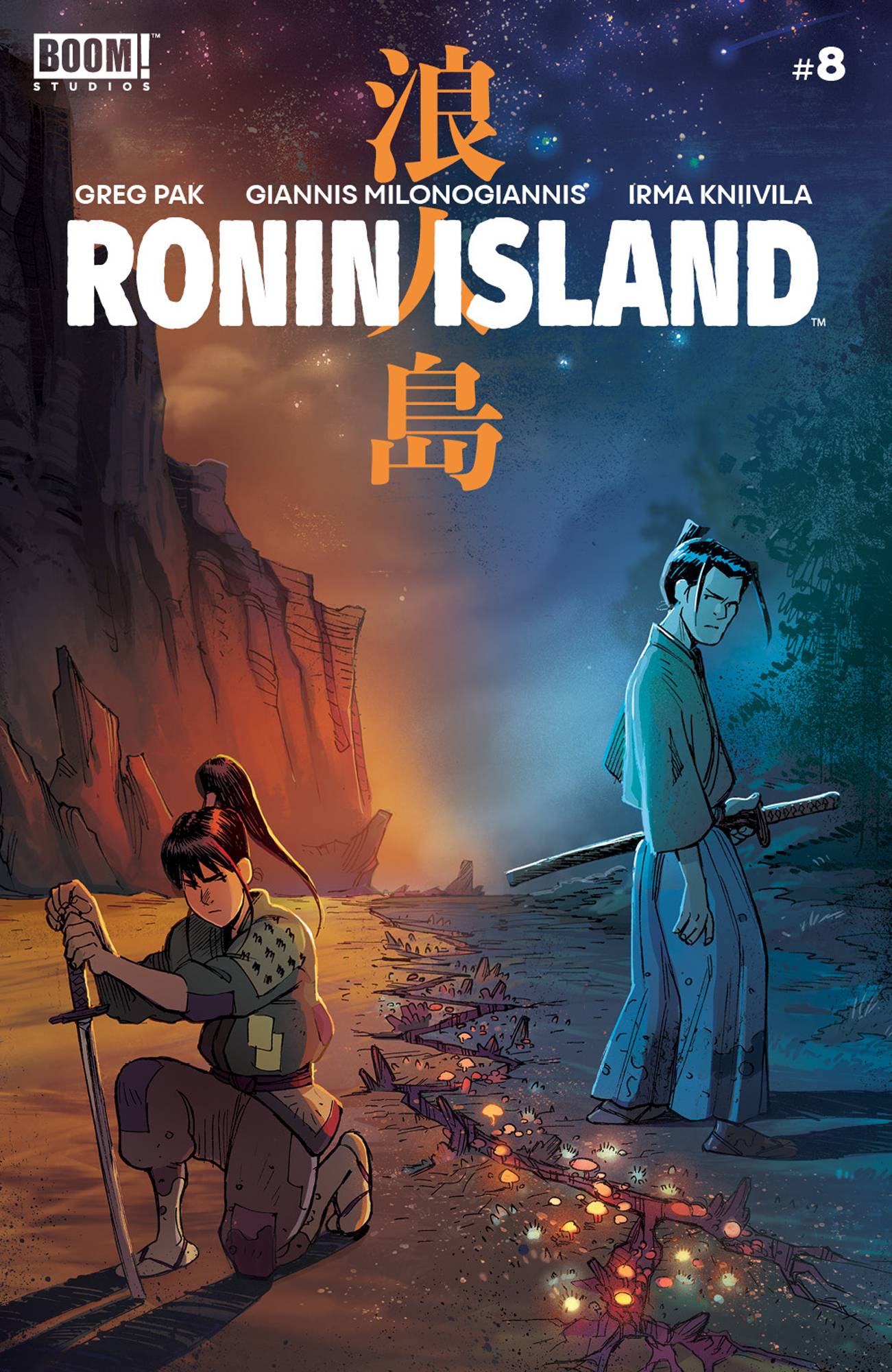 Ronin Island #8 Cover A Milonogiannis