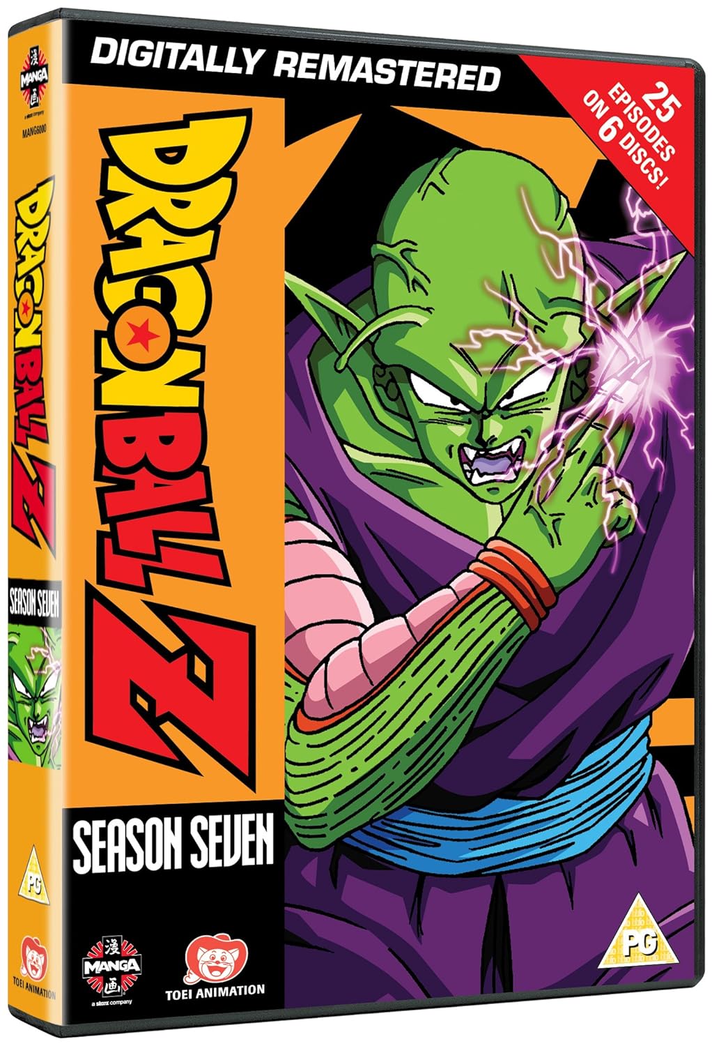 Dragon Ball Z Remastered Complete Uncut DVD Box Set Season 7