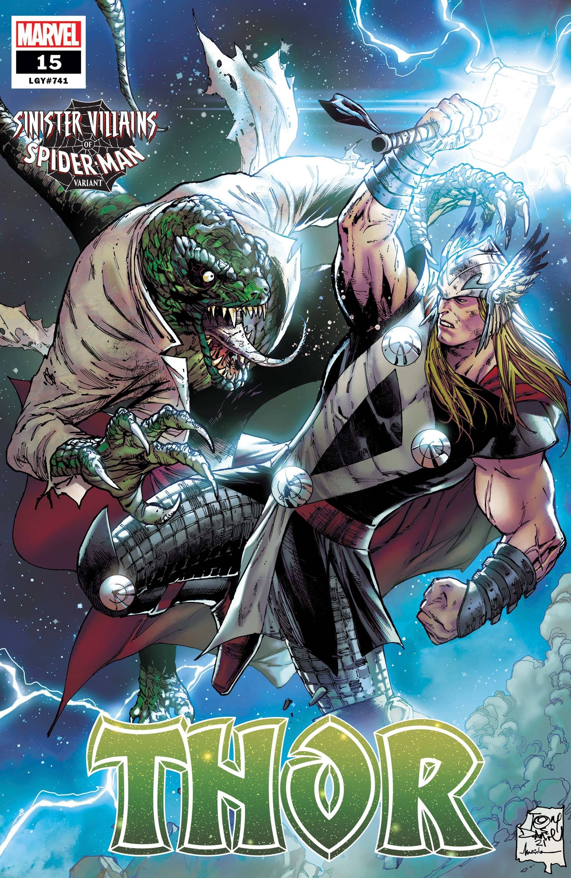 Thor #15 Daniel Spider-Man Villains Variant (2020)