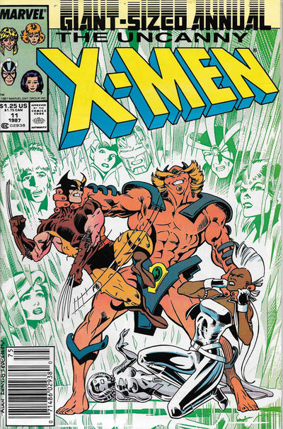 X-Men Annual #11 [Newsstand]-Fine 