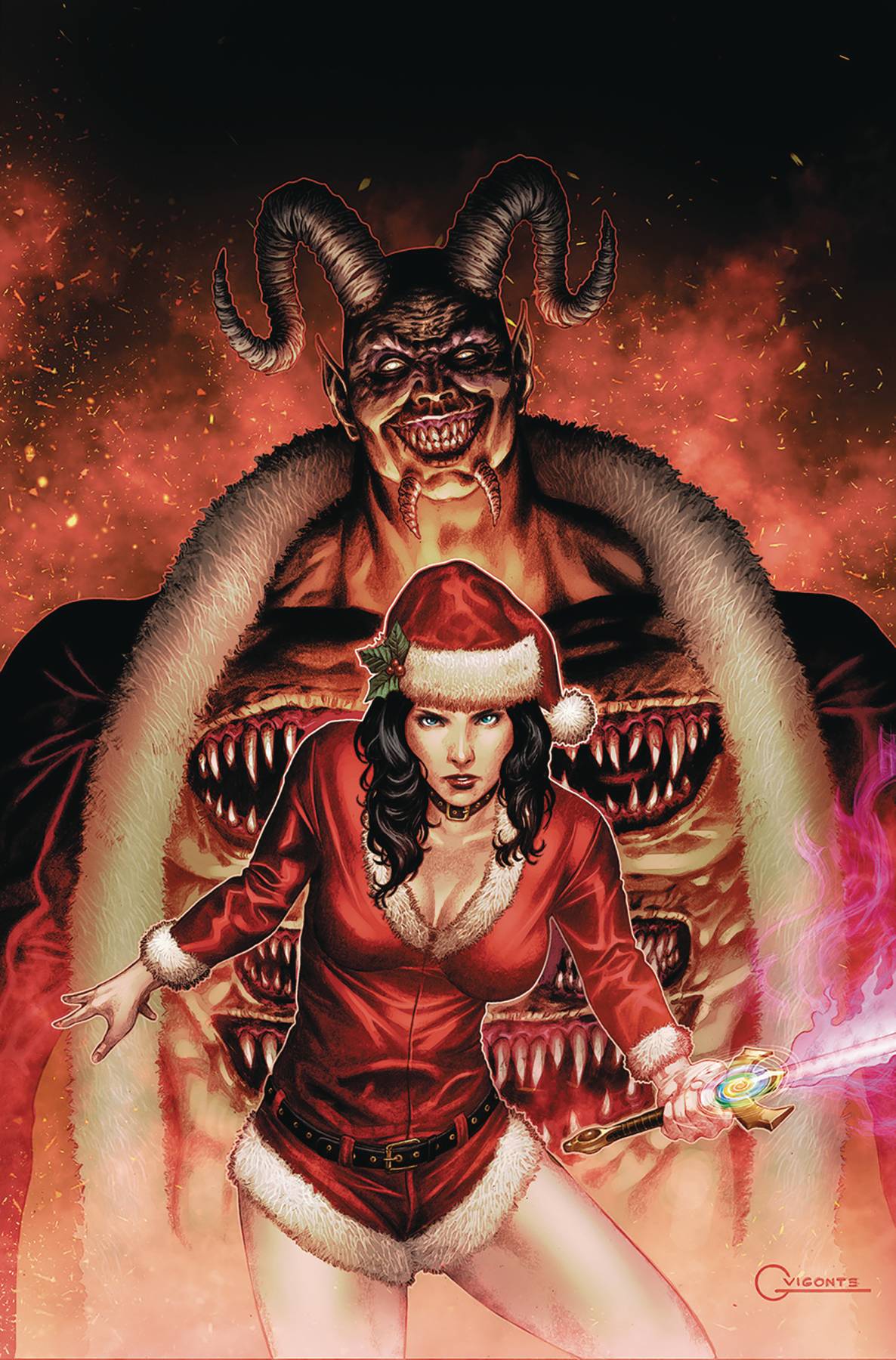 Grimm Fairy Tales 2019 Holiday Special Volume 7 Cover A Vigonte