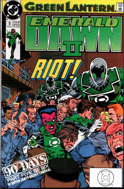 Green Lantern: Emerald Dawn II #5 [Direct]-Fine (5.5 – 7)