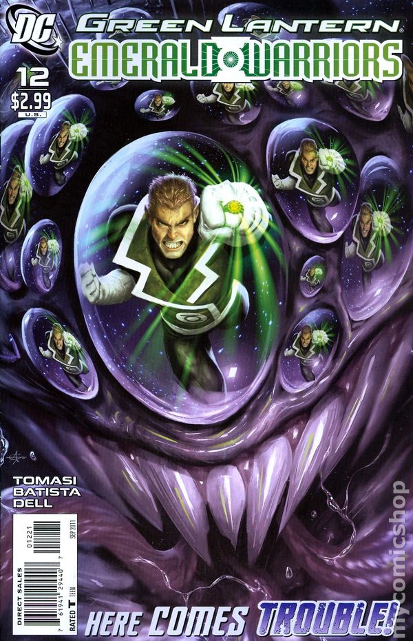 Green Lantern Emerald Warriors #12 Variant Edition (2010)