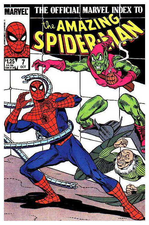 The Official Marvel Index To The Amazing Spider-Man #7 (1985)-Very Fine (7.5 – 9)