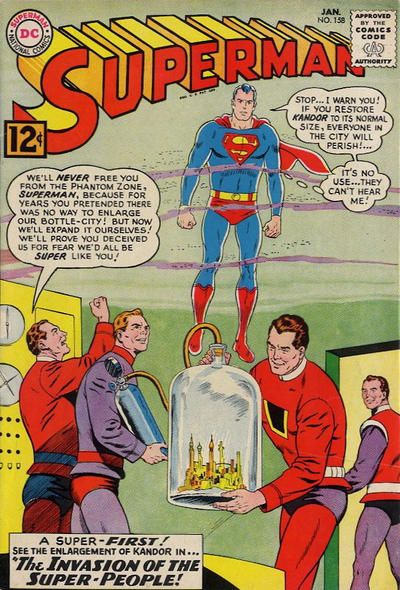 Superman #158 - Vg/Fn