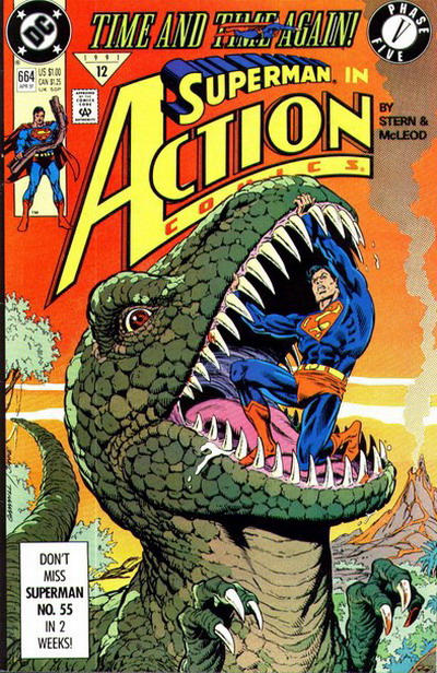 Action Comics #664 [Direct]-Very Fine (7.5 – 9)