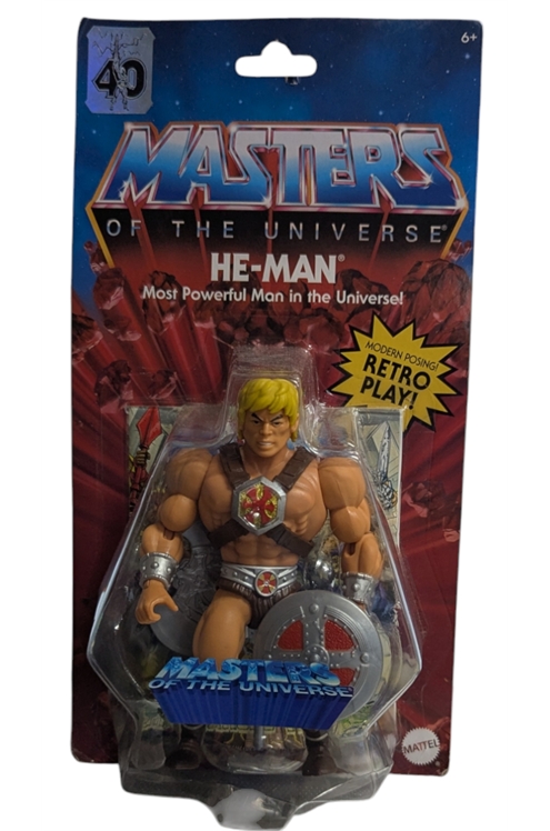 2022 Mattel Masters of The Universe He-Man Pre-Owned Complete