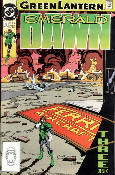 Green Lantern: Emerald Dawn #3 [Direct]-Very Good (3.5 – 5)