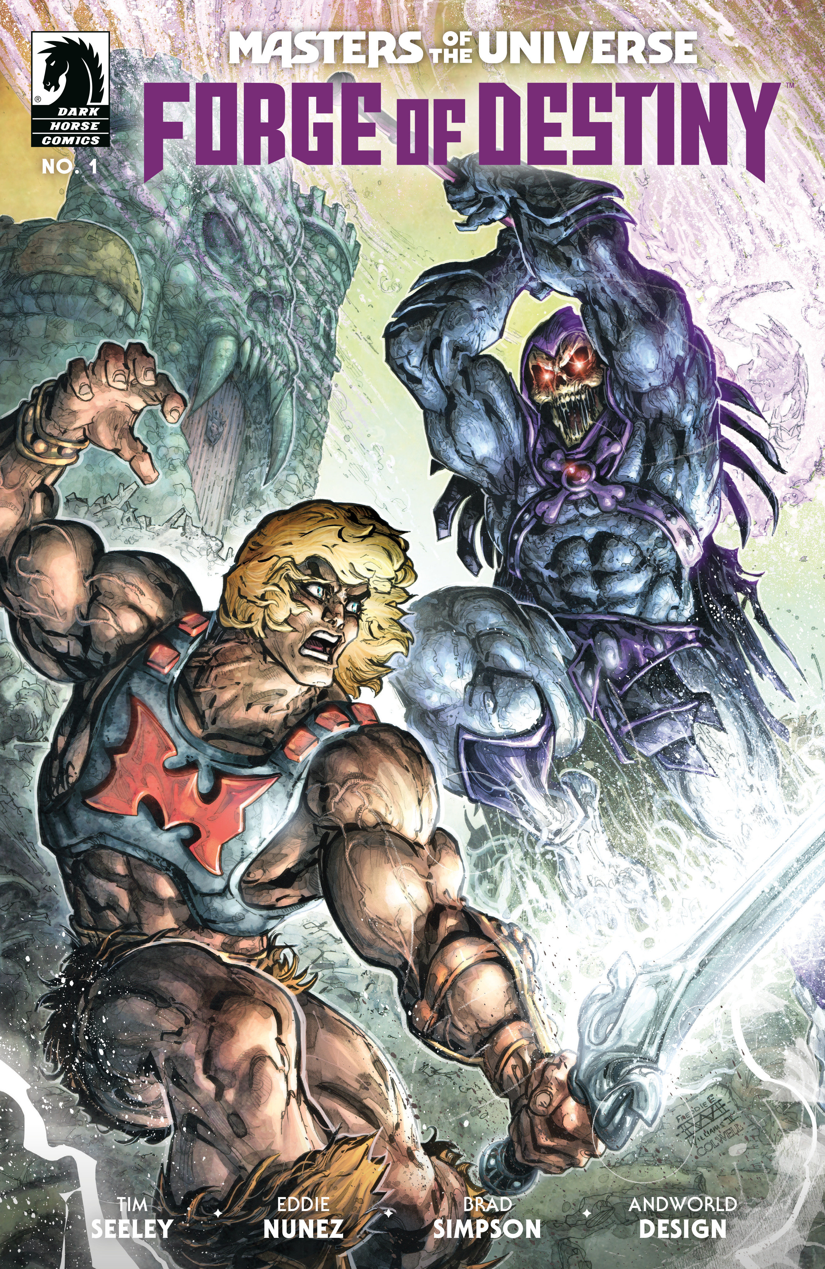 Masters of the Universe: Forge of Destiny #1 Cover B (Freddie Williams II)
