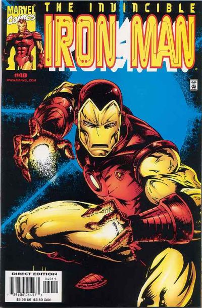 Iron Man #40 [Direct Edition]-Fine (5.5 – 7)