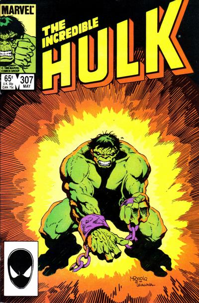 The Incredible Hulk #307 [Direct]-Fine (5.5 – 7)