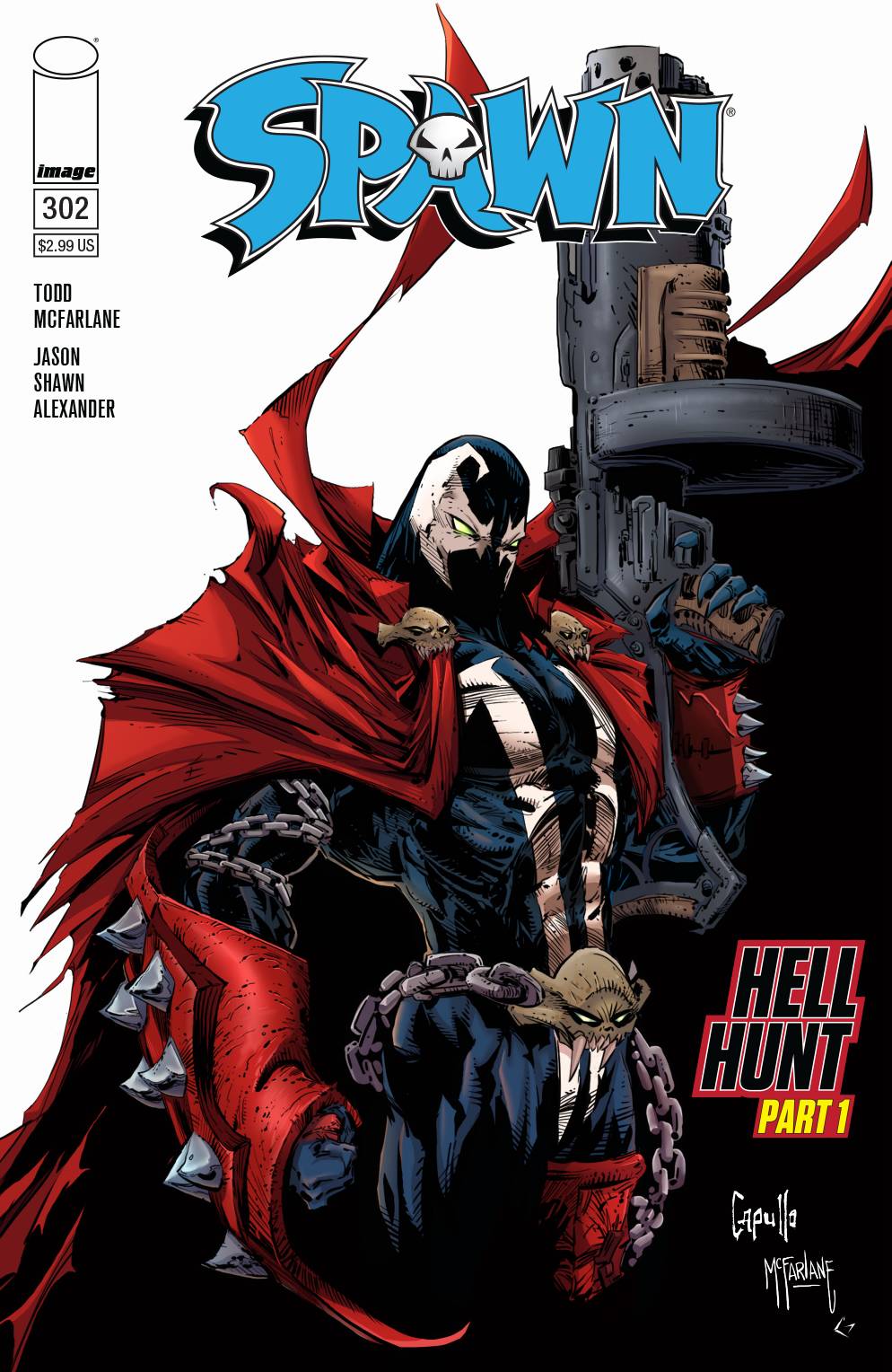 Spawn #302 Cover A Cappulo & McFarlane (1992)