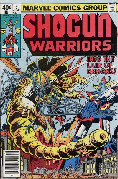 Shogun Warriors #5 (1979)-Good (1.8 – 3)