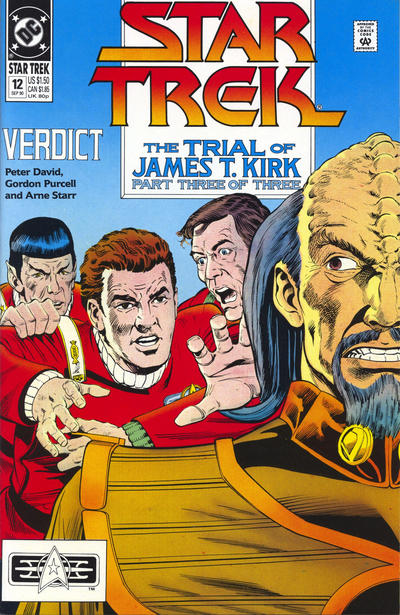 Star Trek #12 [Direct](1989)-Very Fine (7.5 – 9)