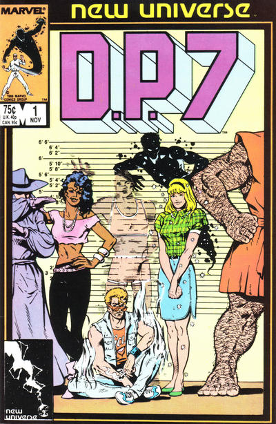 D.P. 7 #1 [Direct] - Fn/Vf, Signed By Mark Gruenwald On Interior