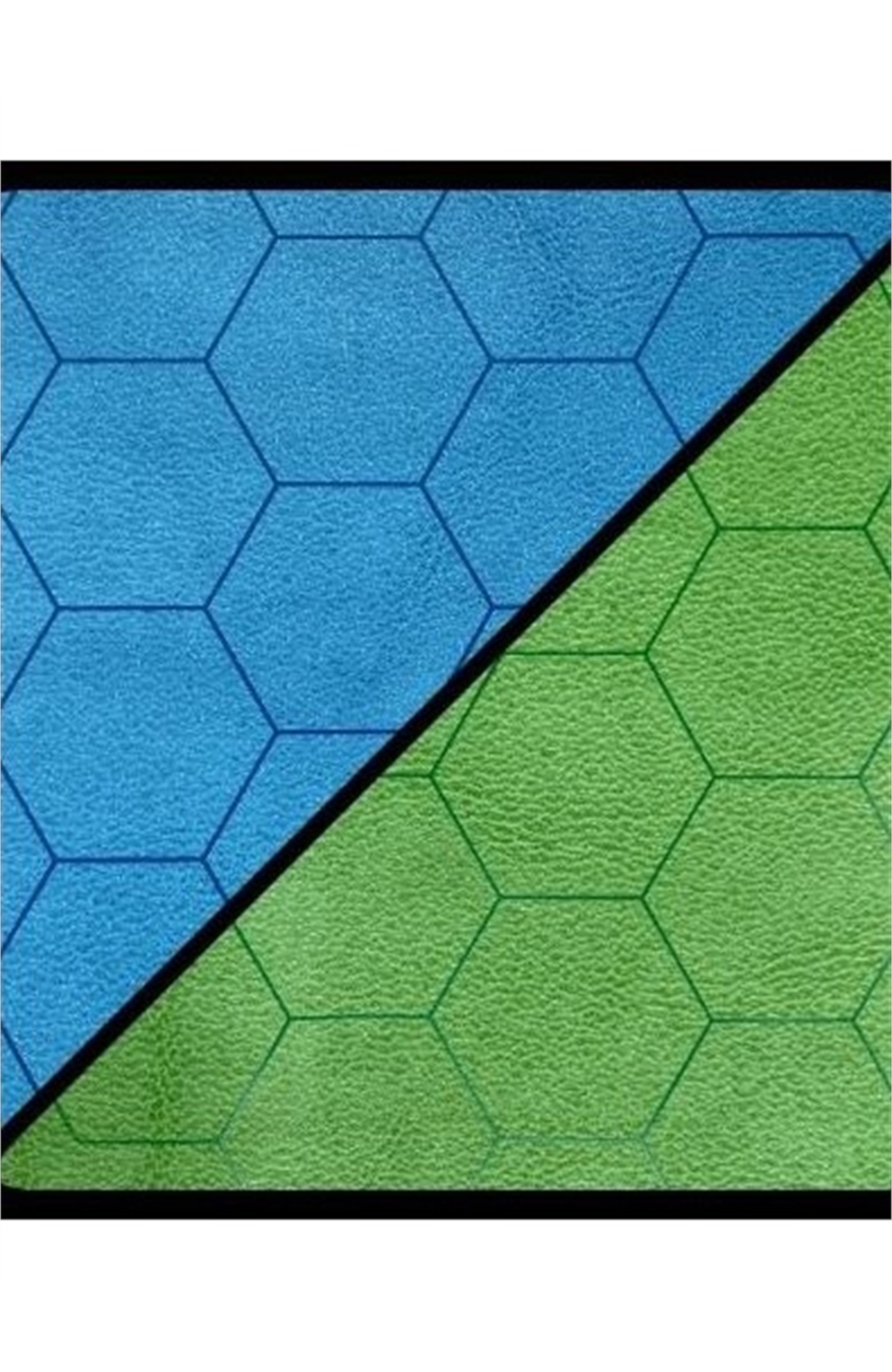 Chessex Battlemat 1" Reversible Blue-Green Hexes