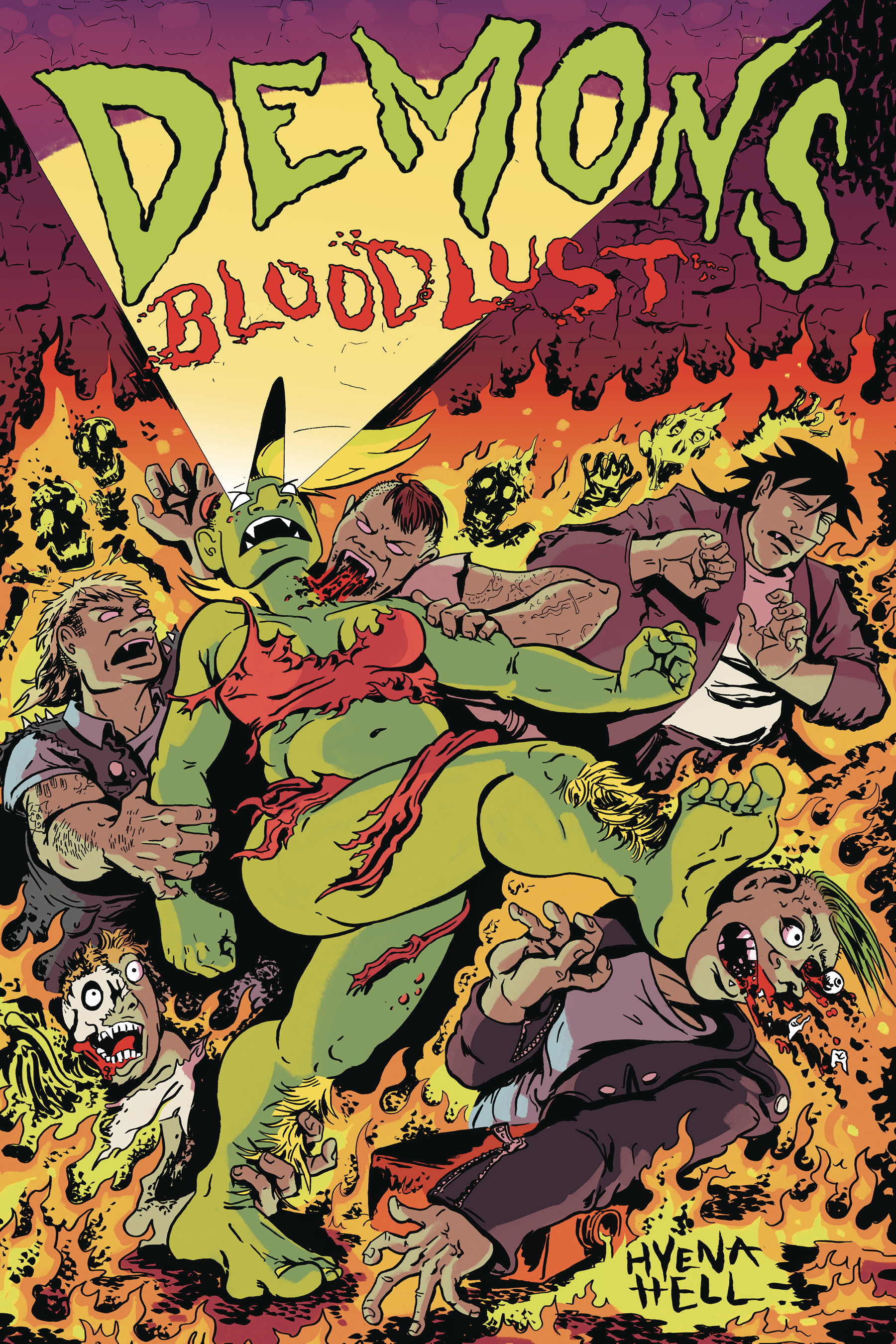 Demons Graphic Novel Bloodlust