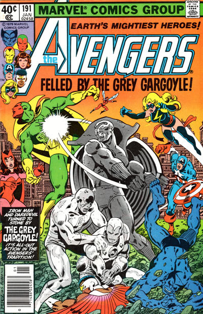 The Avengers #191 [Newsstand] - Vf 8.0