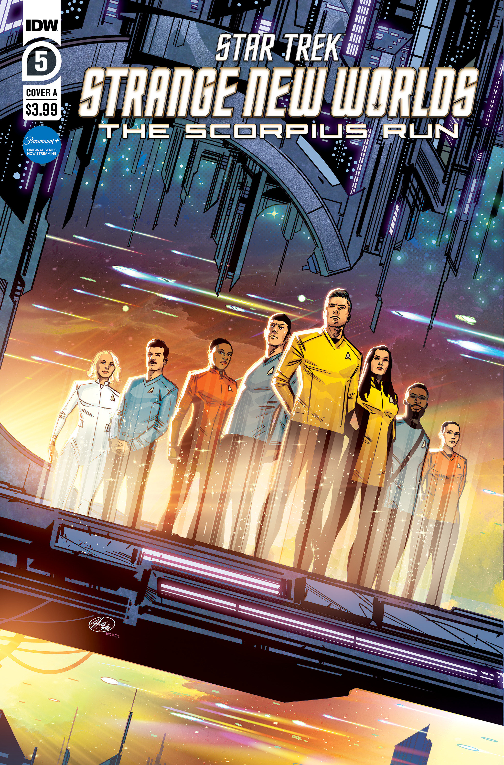 Star Trek: Strange New Worlds--The Scorpius Run #5 Cover A Hernandez