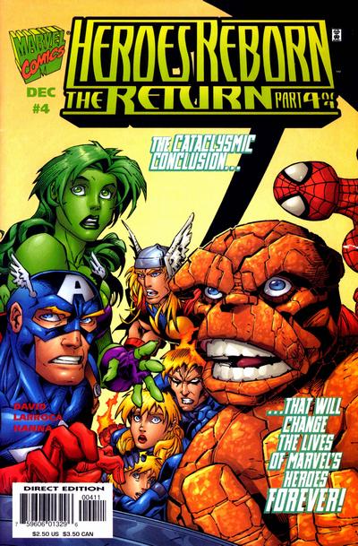 Heroes Reborn: The Return #4 [Direct Edition] - Nm 9.4