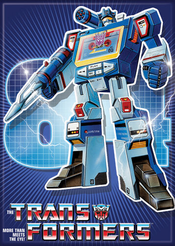 Transformers Soundwave 84 Magnet