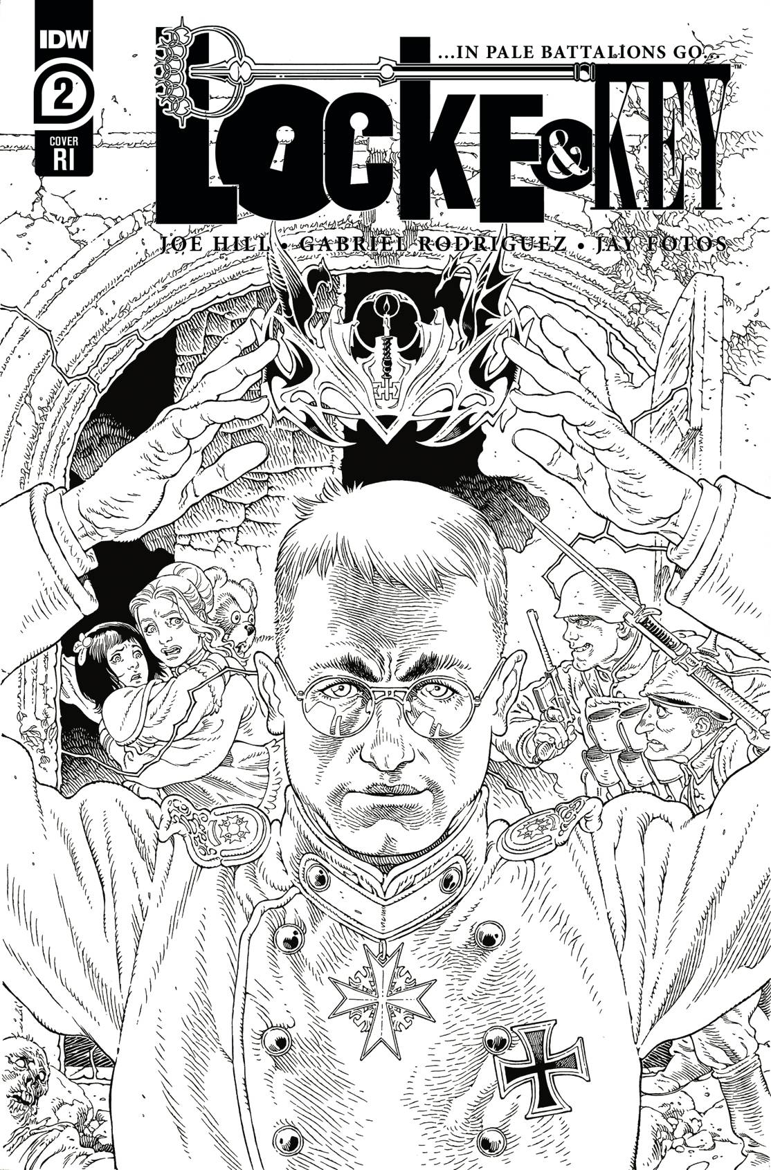 Locke & Key In Pale Battalions Go #2 1 for 10 Incentive Rodriguez (Of 3)