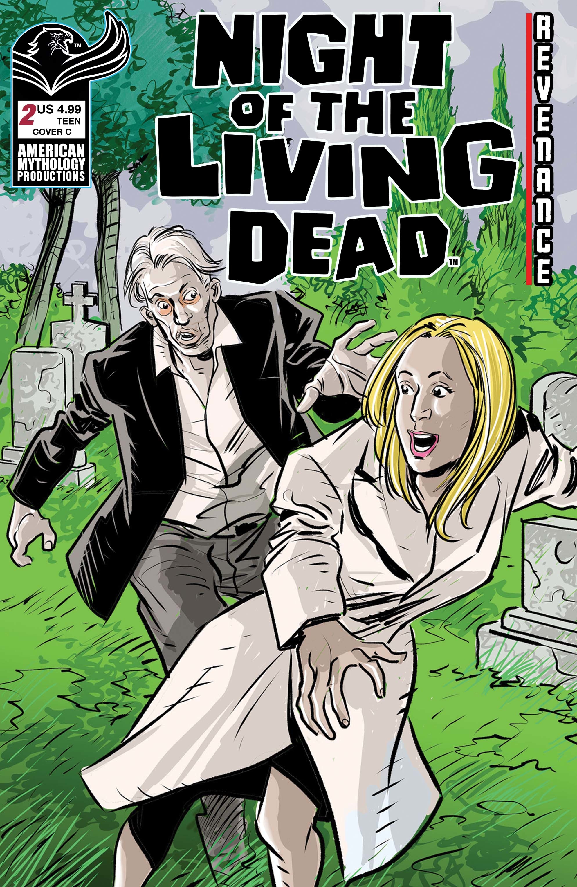 Night of the Living Dead Revenance #2 Cover C Caracuzo