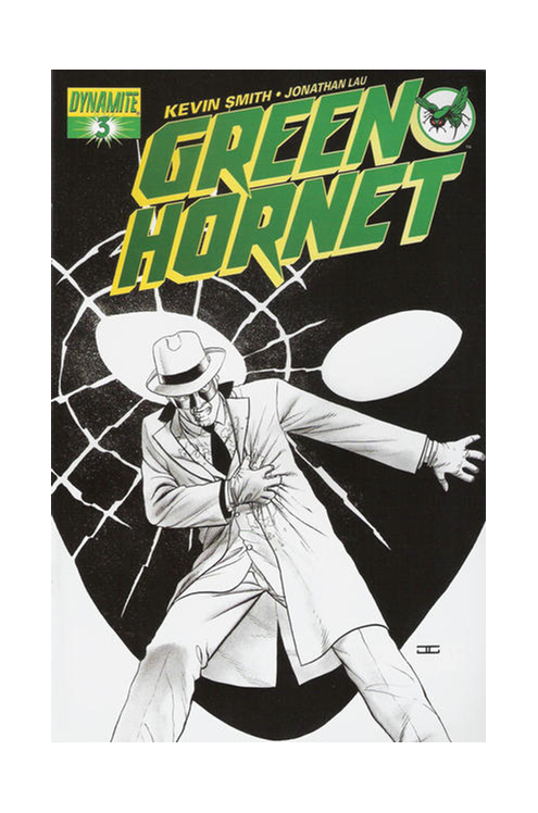 Kevin Smith Green Hornet #3 25-Copy Cassaday Black & White Incentive