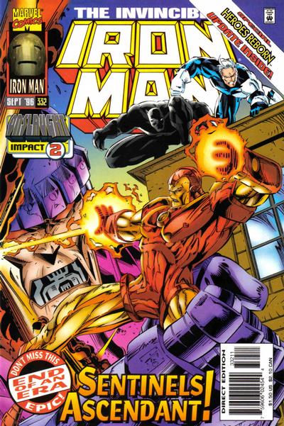 Iron Man #332 [Direct Edition]-Very Fine (7.5 – 9)