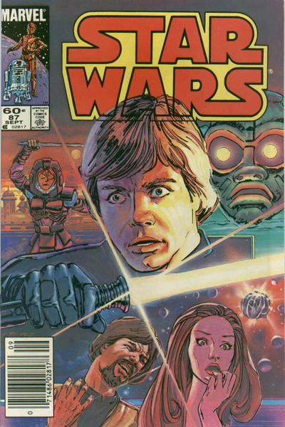 Star Wars #87 [Newsstand]-Fine (5.5 – 7)
