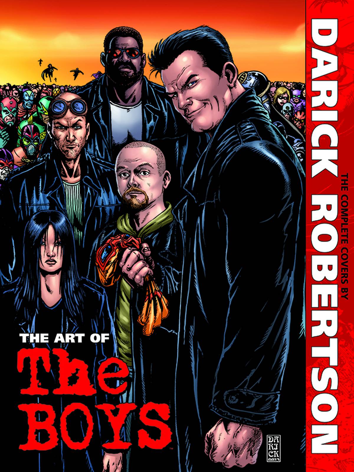 Art of the Boys Complete Covers Hardcover Signed Edition
