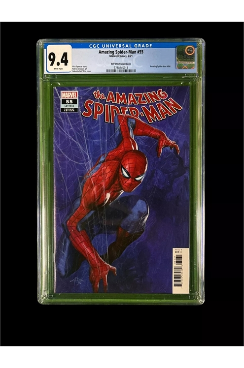 Amazing Spider-Man #55 Cgc 9.4 Marvel Comics 2021 Dell'otto Variant Cover