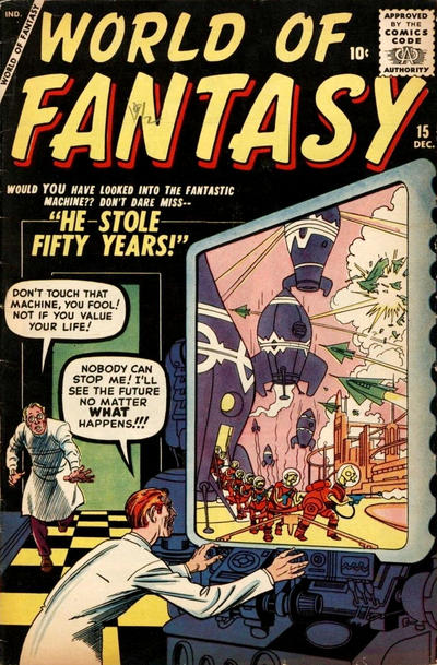 World of Fantasy #15 (1956)- G/Vg 3.0