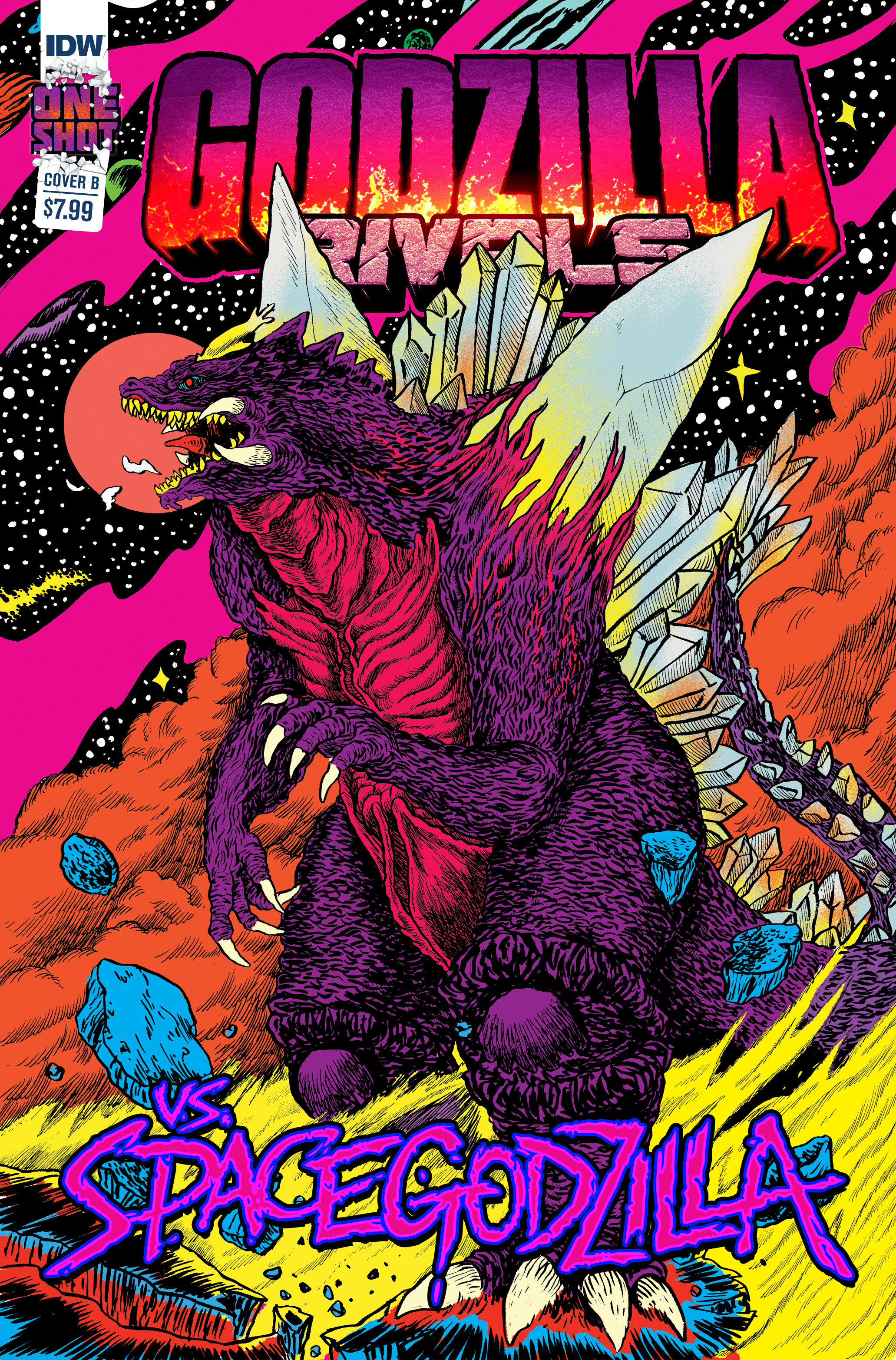 Godzilla Rivals #3 Vs. Spacegodzilla Cover B Ziritt