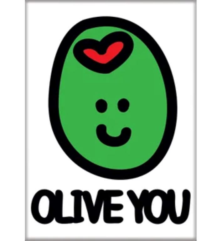 Icreate Olive You Magnet