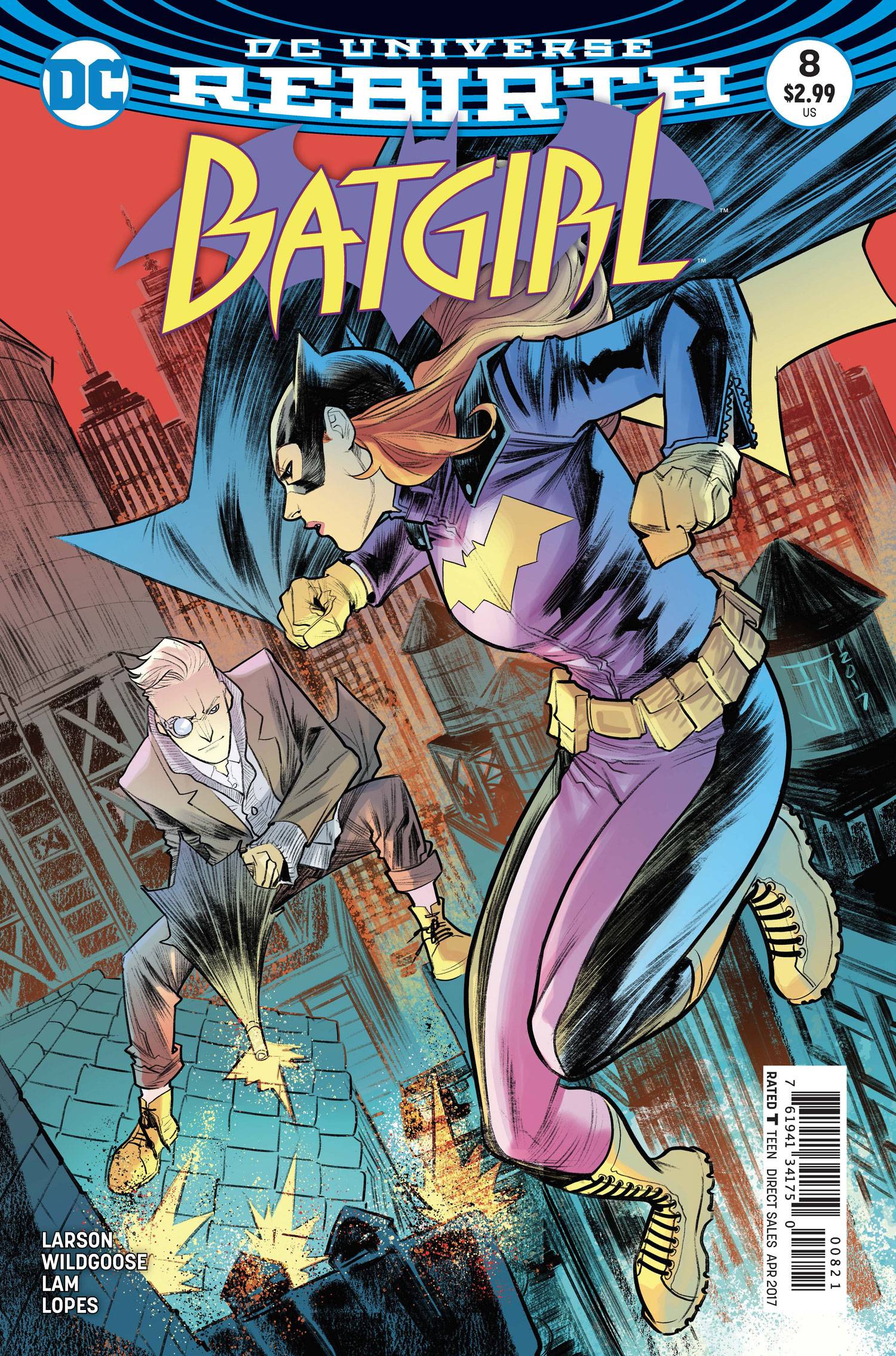 Batgirl #8 Variant Edition (2016)