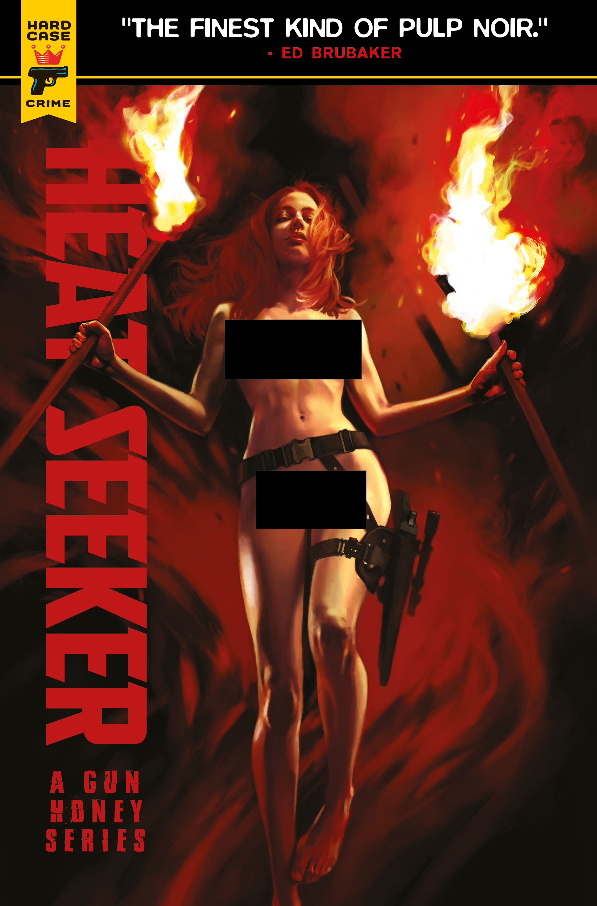 Heat Seeker Gun Honey Series #2 Cover E Caranfa Nude Bagged (Mature) (Of 4)