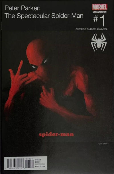 Peter Parker: The Spectacular Spider-Man #1 [Variant Edition - Hip-Hop - Sam Spratt Incentive Cover]