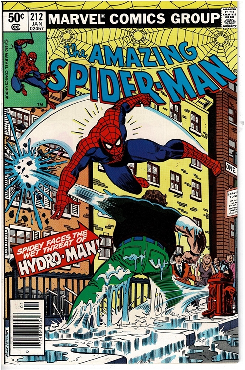 The Amazing Spider-Man #212 [Newsstand]-Very Fine 