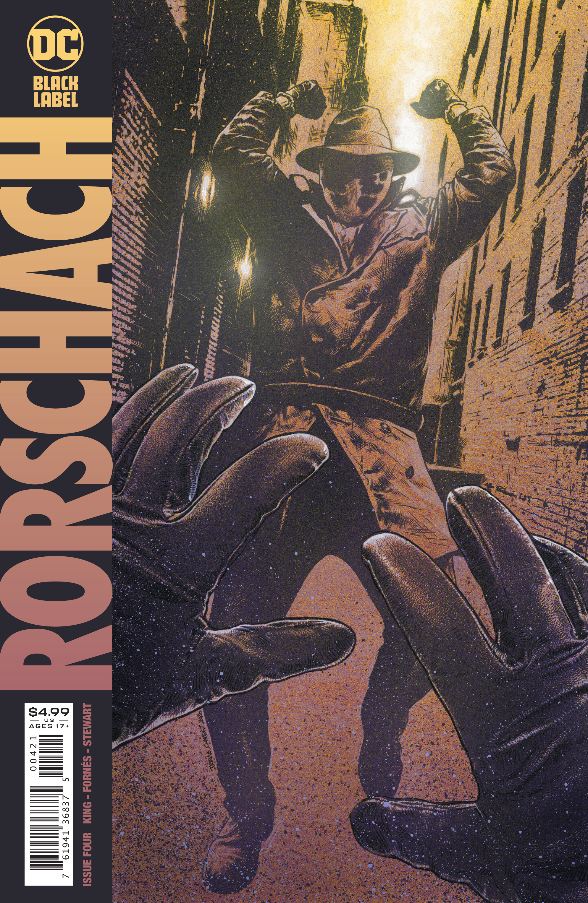 Rorschach #4 (Of 12) Cover B Travis Charest Variant (Mature)