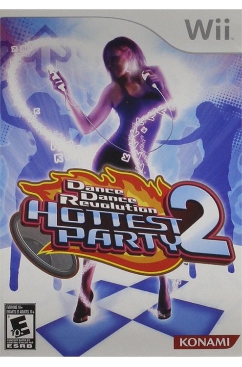 Nintendo Wii Dance Dance Revolution Ddr Hottest Party 2