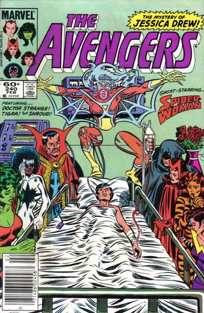 The Avengers #240 [Newsstand] - Vf+ 8.5